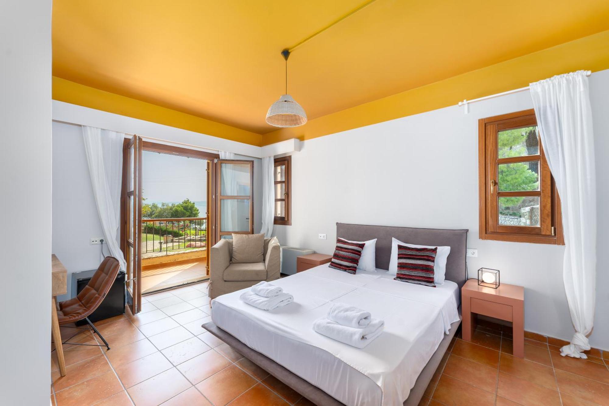 Kaminos Evia Hotel Limni  Bagian luar foto