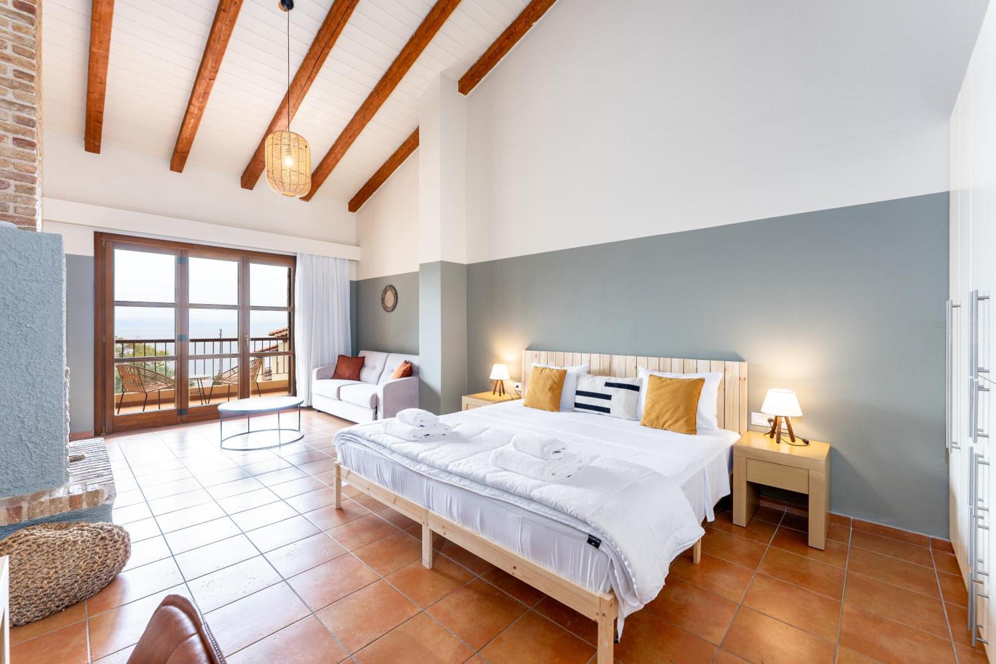 Kaminos Evia Hotel Limni  Bagian luar foto