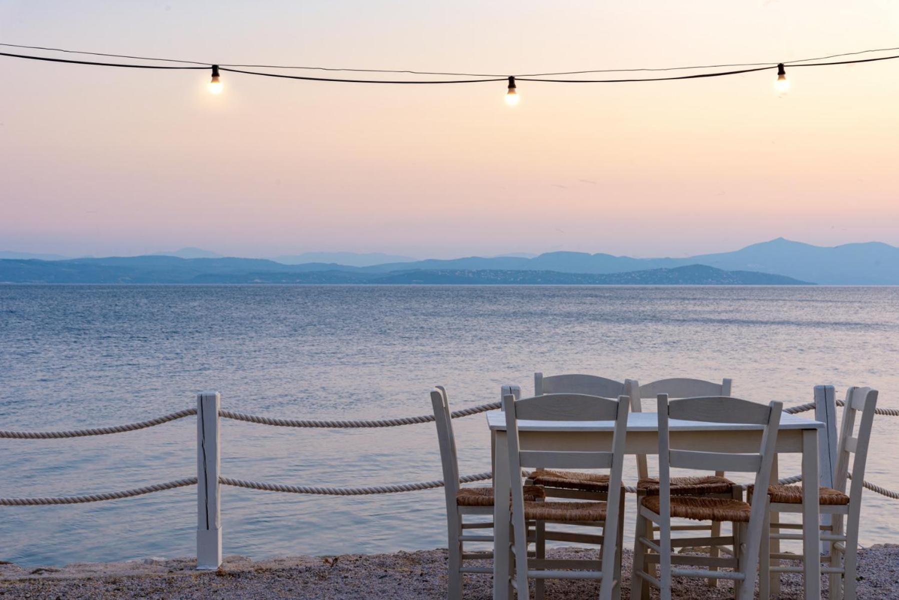 Kaminos Evia Hotel Limni  Bagian luar foto