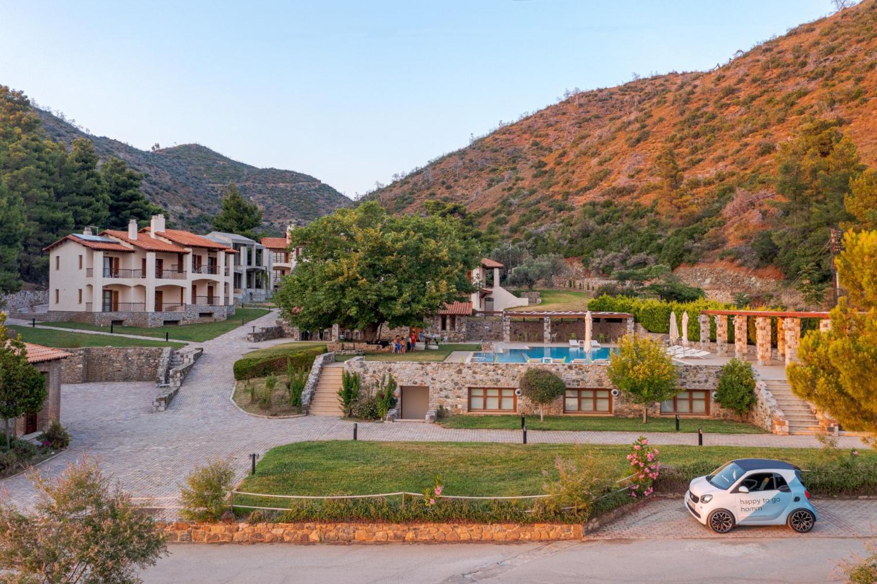 Kaminos Evia Hotel Limni  Bagian luar foto