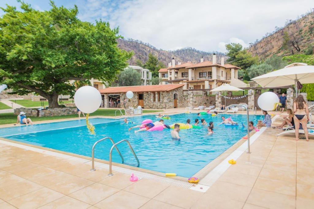 Kaminos Evia Hotel Limni  Bagian luar foto