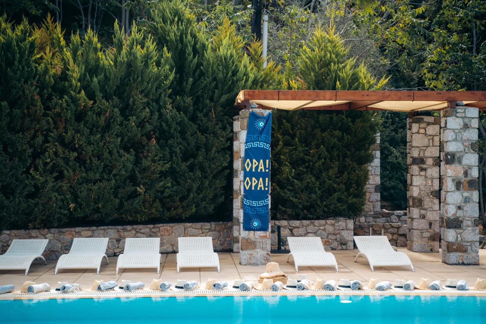 Kaminos Evia Hotel Limni  Bagian luar foto