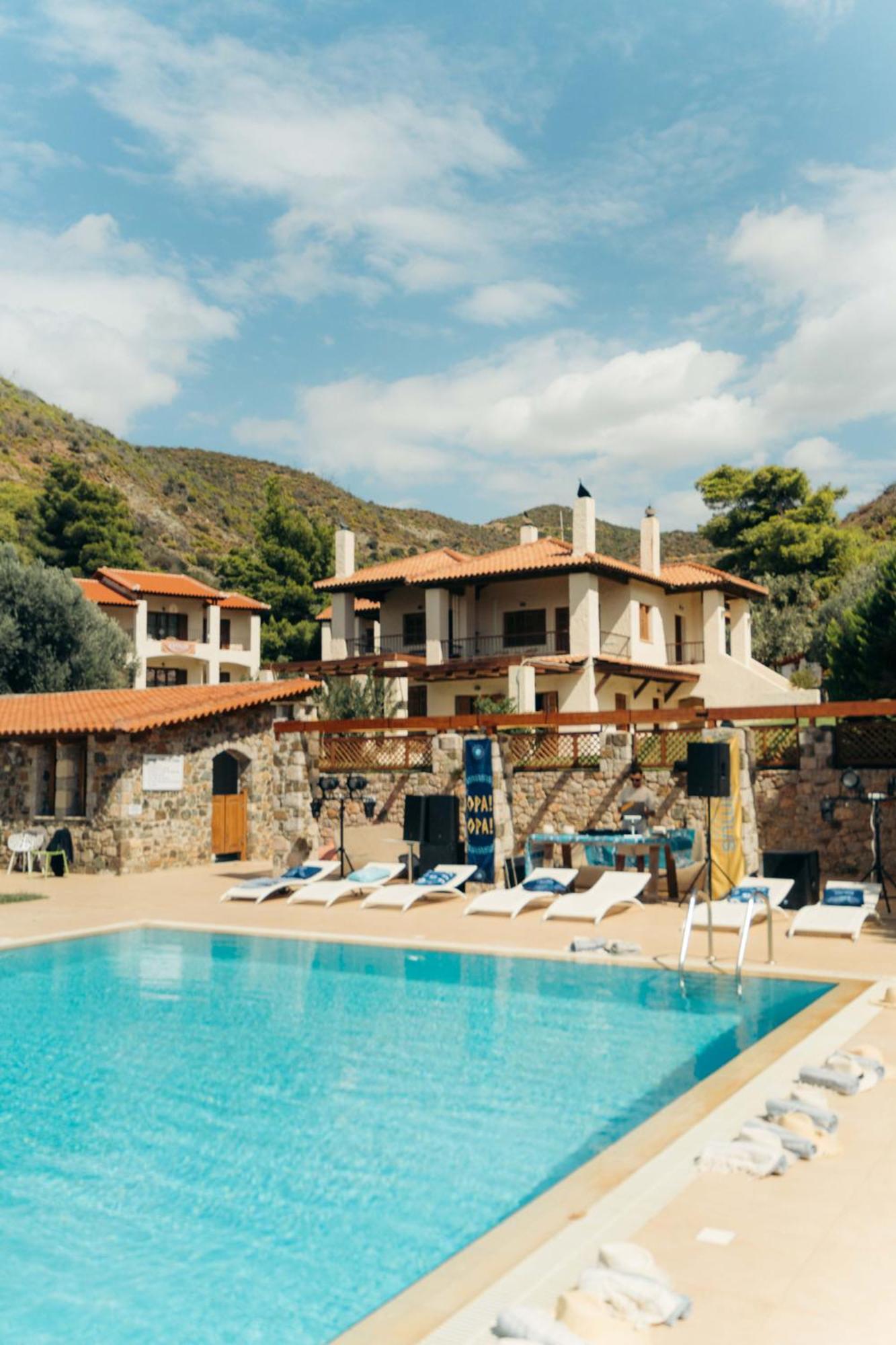 Kaminos Evia Hotel Limni  Bagian luar foto