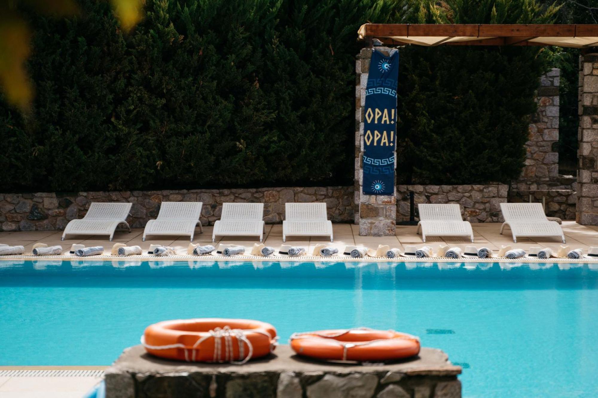 Kaminos Evia Hotel Limni  Bagian luar foto