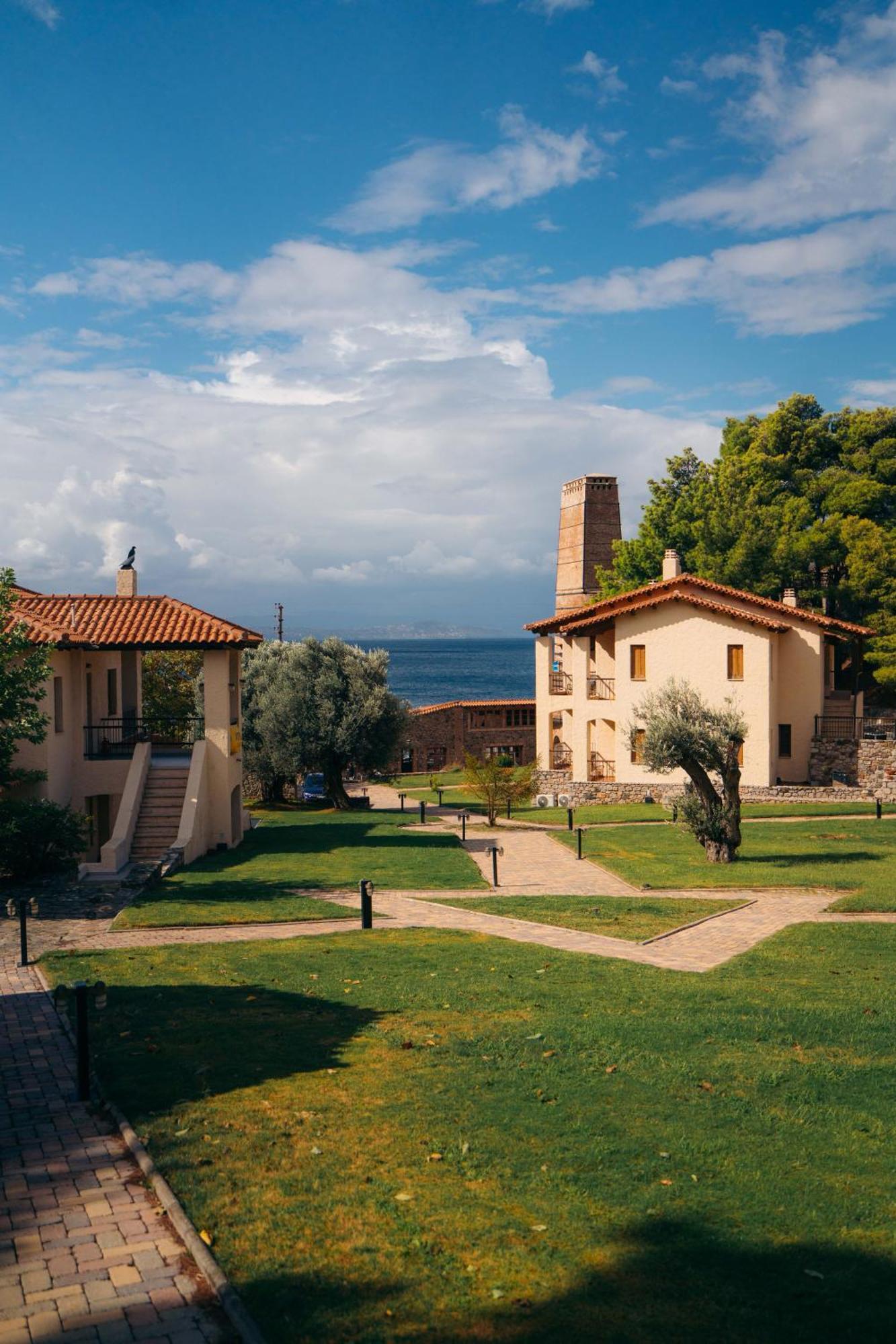 Kaminos Evia Hotel Limni  Bagian luar foto