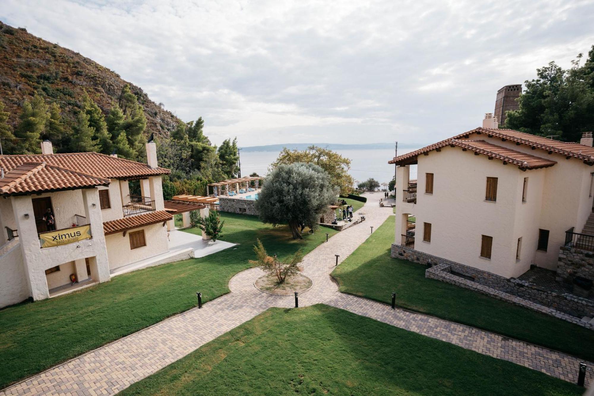 Kaminos Evia Hotel Limni  Bagian luar foto